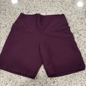 Booty by Brabants Purple Bike Shorts Textured Comfort